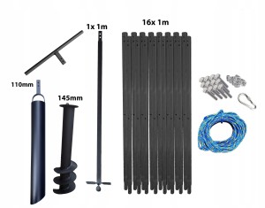 Hand well auger 17m 145mm bailer 110