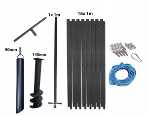 Hand well auger 17m 145mm bailer 90