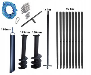 Hand well auger 145+180mm 10m bailer