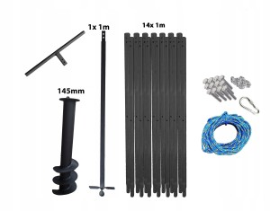 Hand well auger 145mm 15m