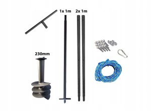 Hand well auger 3m fi 230mm FV!!!!