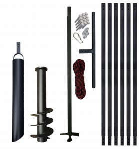 Hand well auger 145mm 7m + bailer (1)