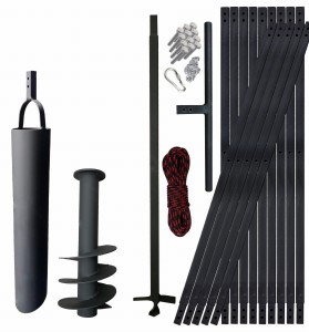 Hand well auger 17m 180mm bailer 133mm