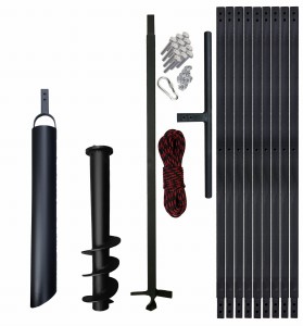 Hand well auger 120mm 10m +bailer 90