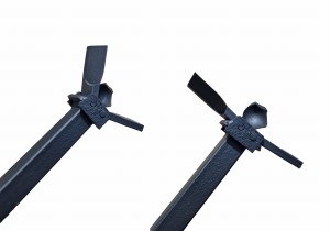 Folding drill knife for a 160mm pipe (1)